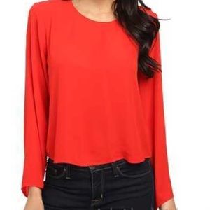 NWT VINCE CAMUTO BELL SLEEVE BLOUSE